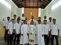 Fête de Saint Joseph avec le Conseil du Vicariat en Inde