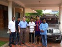 Visite du P. Enrico Frigerio scj, Supérieur régional, à la maison de formation de Mangalore