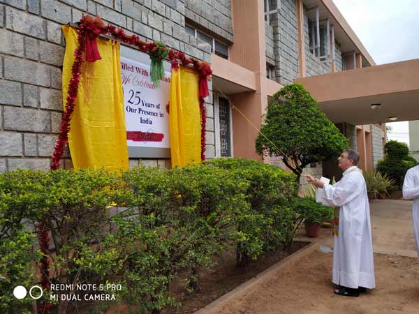 Célébration du 25e anniversaire de la présence de Bétharram à Bangalore (Inde)