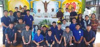 Conclusion du mois du Rosaire à la maison de formation de Sampran