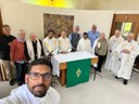 Les religieux du Vicariat d'Angleterre en retraite