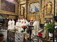 Fête à Bétharram pour les baptêmes et la première communion des élèves du Collège