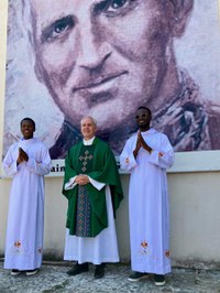 Le P. Gustavo a institué acolytes le F. Aurélien Kouamé scj et le F. Solomon Bandama scj