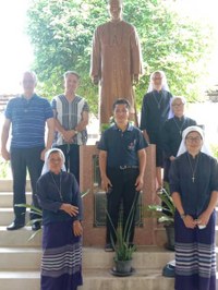 Visite aux religieuses fondées par Mgr Lucien Lacoste scj