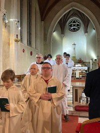 Célébration du 70ème anniversaire du F. Liam Finucane scj et de son 40ème anniversaire de profession religieuse