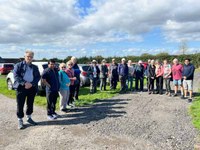 Marche pour récolter des fonds pour une noble cause