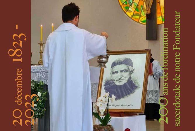 200e anniversaire de l’ordination sacerdotale de saint Michel Garicoïts