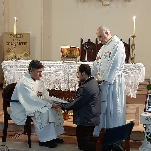 Professione perpetua di Fr. Mariano Surace scj