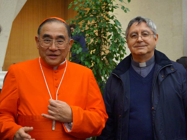Il Superiore Generale incontra alcuni nuovi Cardinali