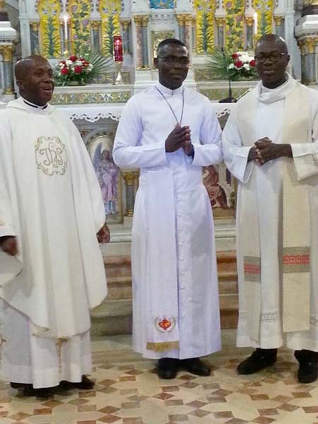 Prima professione di Fr. Kablan Patrice scj