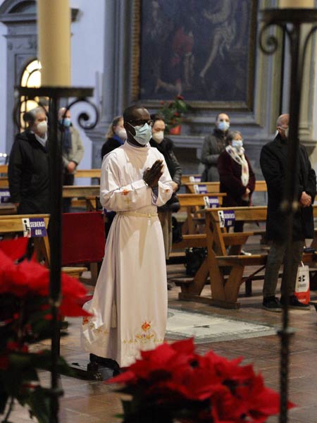 Ordinazione diaconale di Fr. Serge Appaouh scj a Pistoia