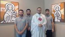 Un nuovo inizio per il percorso di formazione di Fr. Aníbal scj, Fr. Oscar scj e Fr. Thiago scj