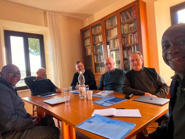 Il Consiglio Regionale della Regione San Michele Garicoïts riunito a Monte Porzio Catone