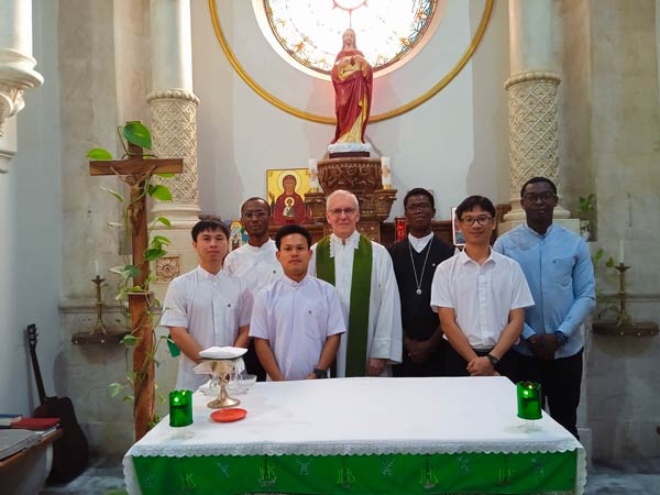 Il Superiore Generale, Rev. P. Gustavo Agín scj, visita la comunità di Betlemme - Nazareth 